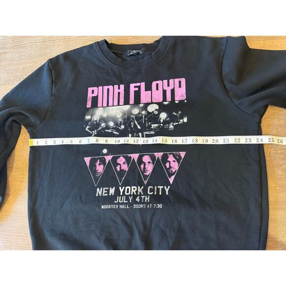 PINK FLOYD New York City Band Concert Sweatshirt Vinyl Icons size L - Picture 7 of 8